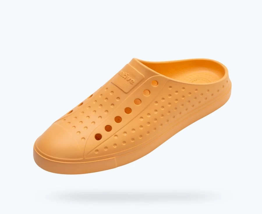 Native Shoes Jefferson Clog Sugarlite - Men's Comfort Slip-On in Papaya Orange