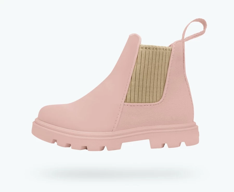 Native Shoes Kensington Treklite Sneakers for Girls - Chameleon Pink Lightweight Comfort
