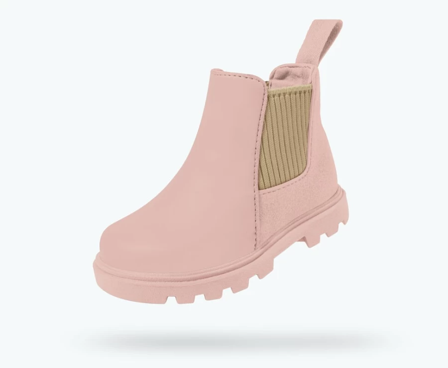 Native Shoes Kensington Treklite Sneakers for Girls - Chameleon Pink Lightweight Comfort