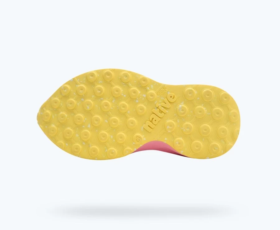 Native Shoes Robbie Sugarlite Child Girls Winterberry Pink Princess Pink Morning Speckle Rubber Sneakers