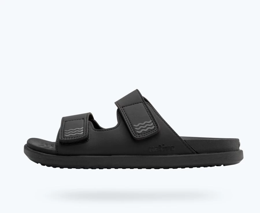Native Shoes Frankie Sugarlite Women's Sneakers in Jiffy Black - Lightweight & Comfortable
