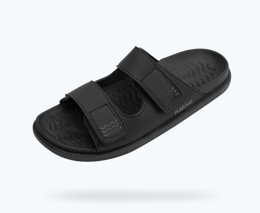 Native Shoes Frankie Sugarlite Women's Sneakers in Jiffy Black - Lightweight & Comfortable