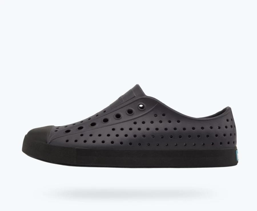 Native Shoes Jefferson Bloom Women's Sneakers in Onyx/Ferrous Black/Jiffy Speckles
