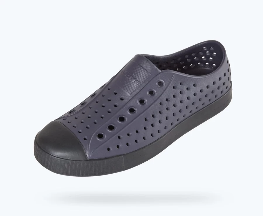 Native Shoes Jefferson Bloom Women's Sneakers in Onyx/Ferrous Black/Jiffy Speckles