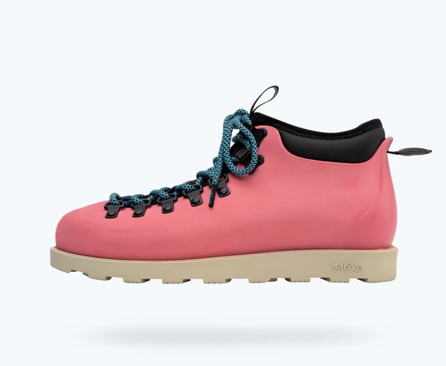 Native Shoes Fitzsimmons Citylite Bloom Women's Sneakers - Dazzle Pink/Pepper White/Jiffy Black