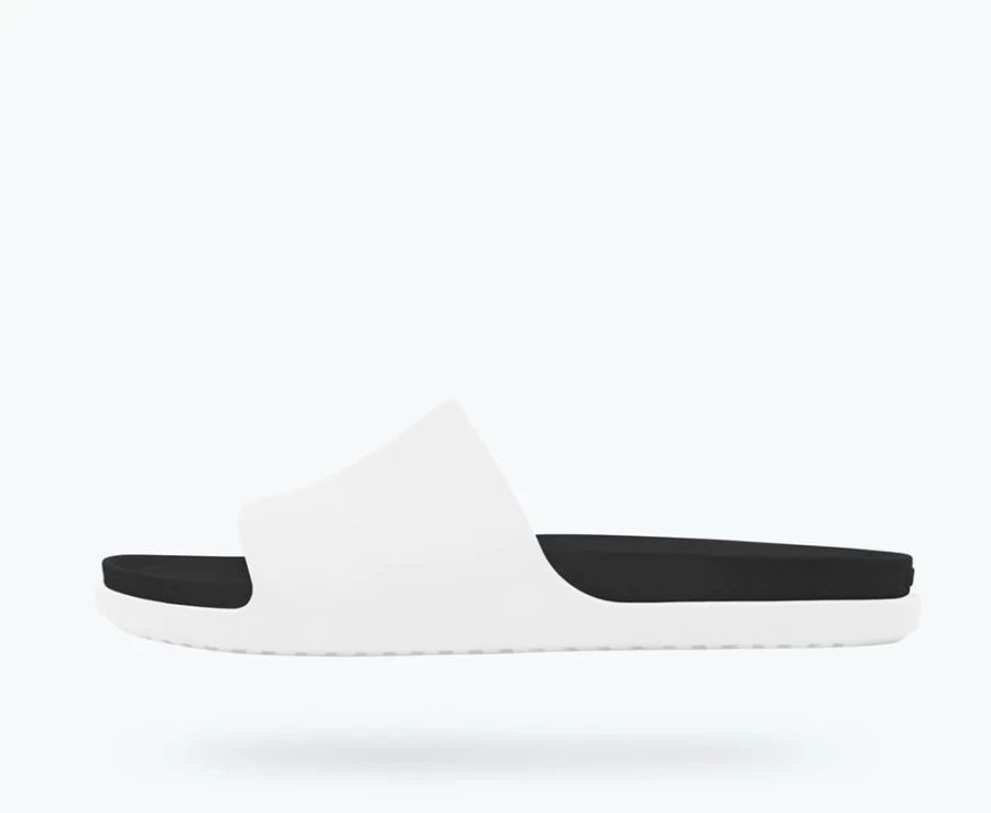 Native Shoes Spencer Lx Women's Sneakers in Shell White & Jiffy Black