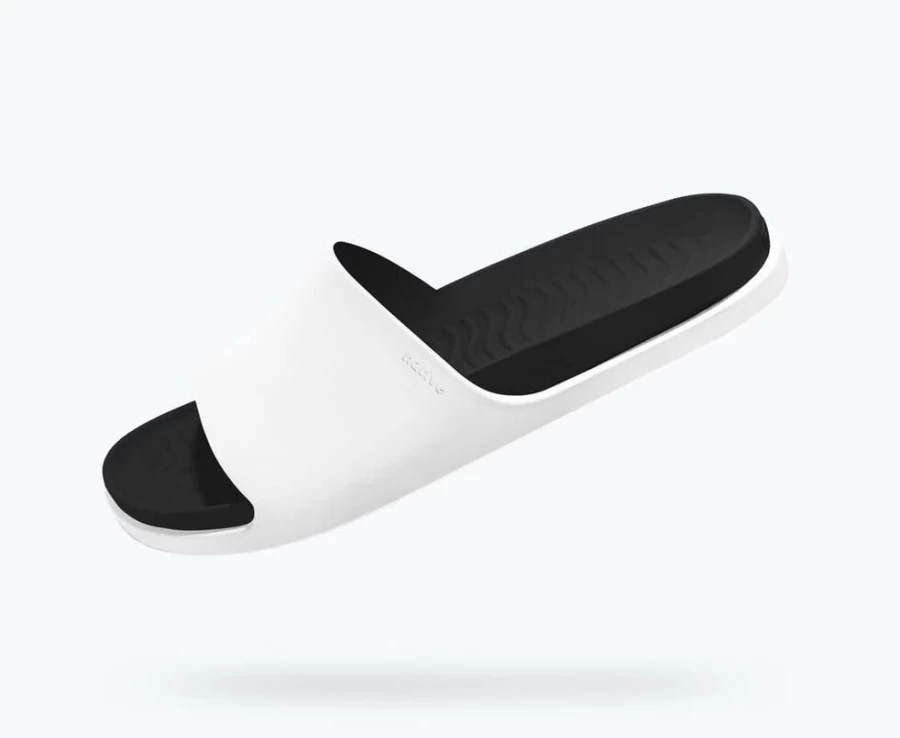 Native Shoes Spencer Lx Women's Sneakers in Shell White & Jiffy Black